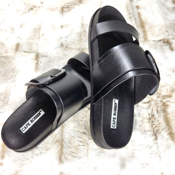 Flat Comfy Summer Sandals Buckle - Picture 5 of 7